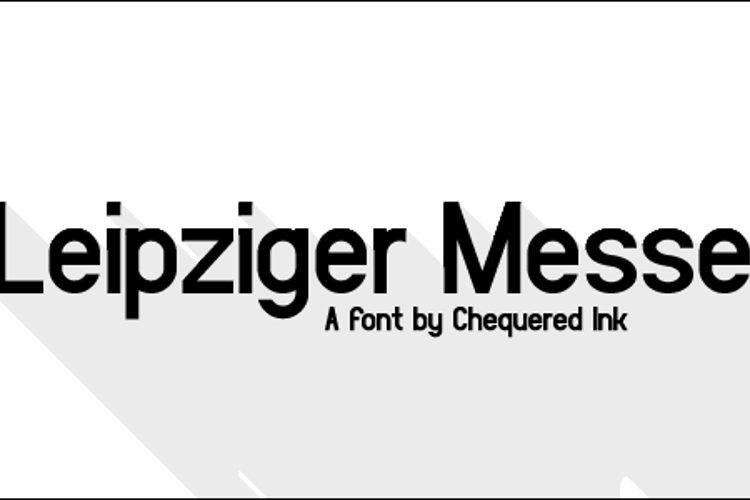 Leipziger Messe Font