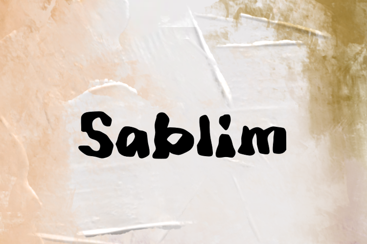 s Sablim Font