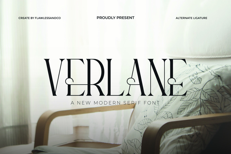 Preview of VERLANE Font
