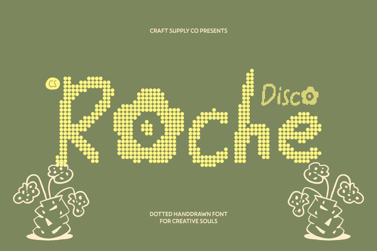 Preview of CS Roche Disco Font