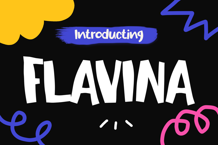 Preview of Flavina Font