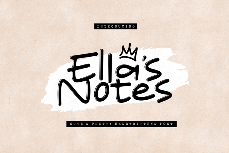 Ella 's Notes Font