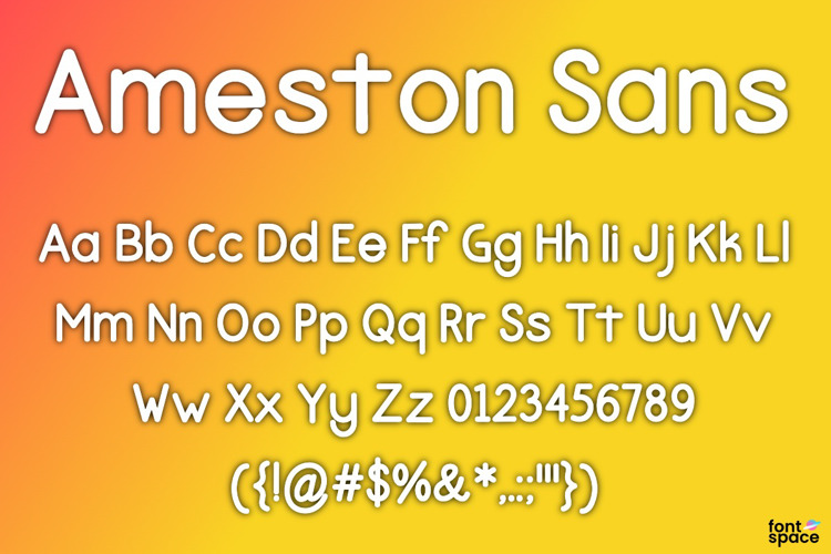 Ameston Sans Font