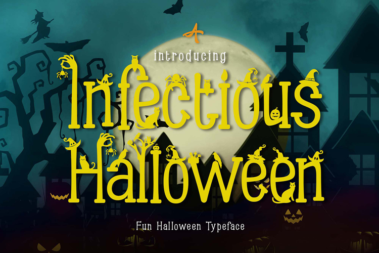 Infectious Halloween Font
