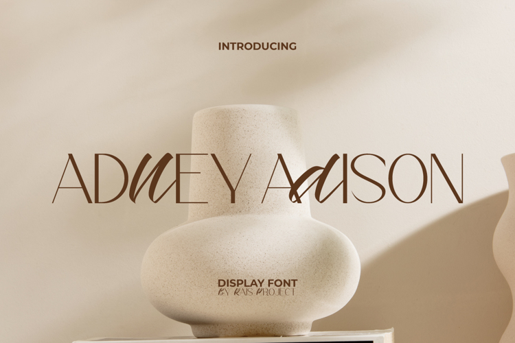 Adney Adison Font