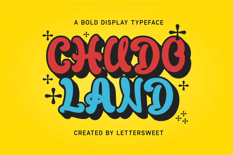 Preview of Chudo Land Font