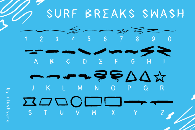 Surf Breaks Swash Font