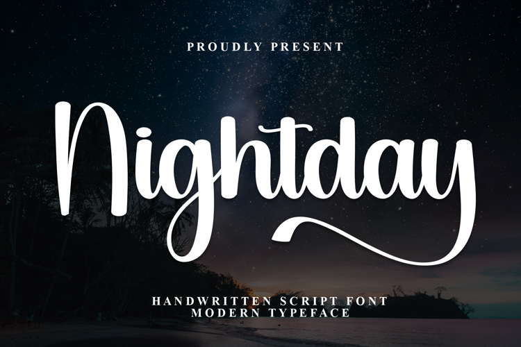Preview of Nightday Font