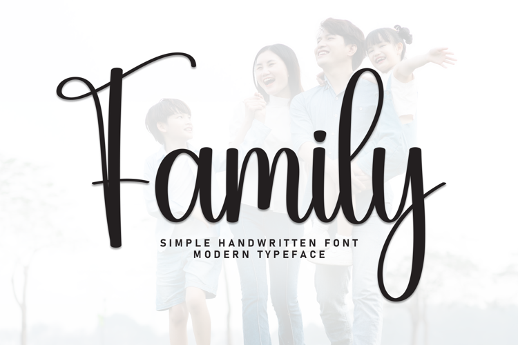 Preview of Family Font