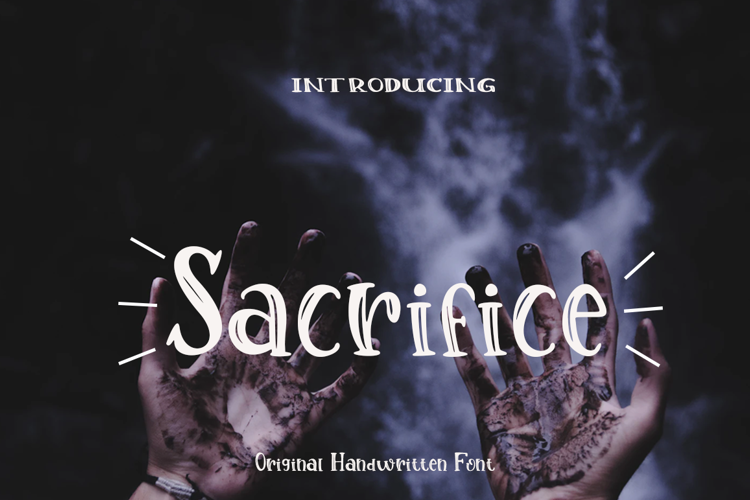 Sacrifice Font