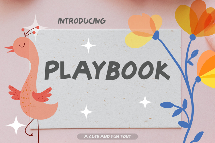 Preview of Playbook Font
