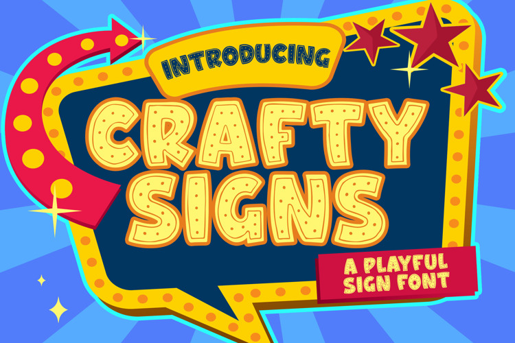Crafty Signs Font