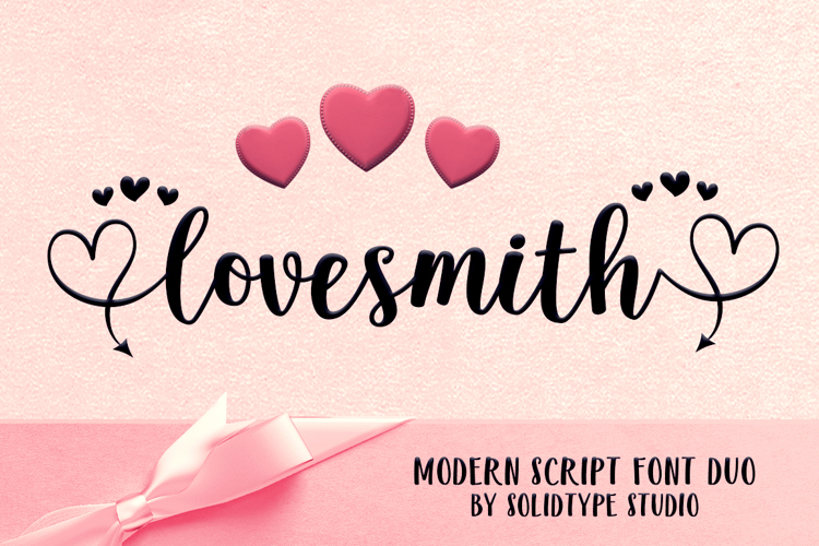 Lovesmith Font Duo