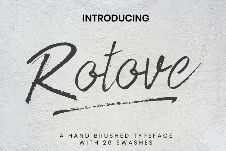 Rotove Font