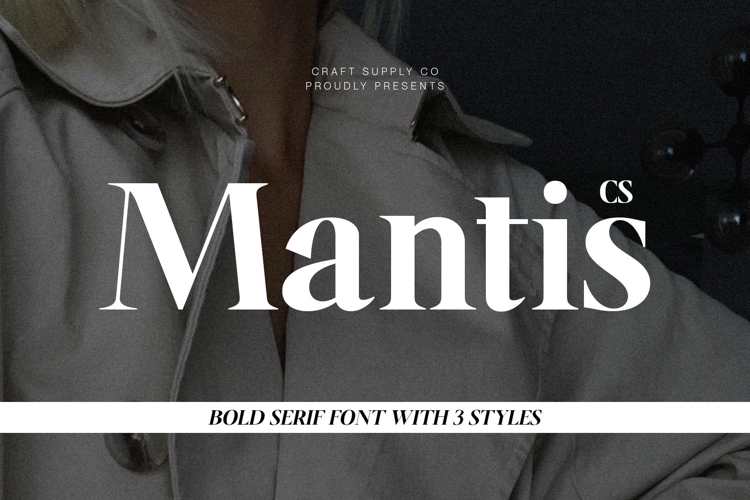 Preview of CS Mantis Font