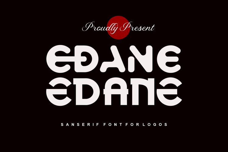 EDANE SANS SERIF FONT FOR LOGO