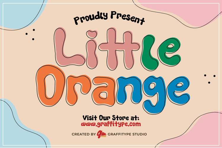 Preview of Little Orange Font