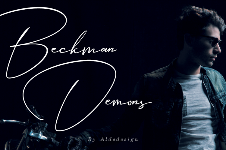 Beckman Demons Font