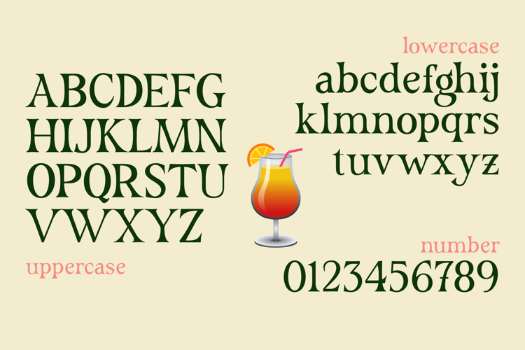 Preview of Mac Fragic Font