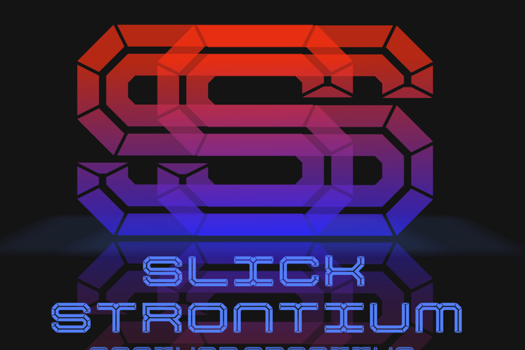 Slick Strontium Font