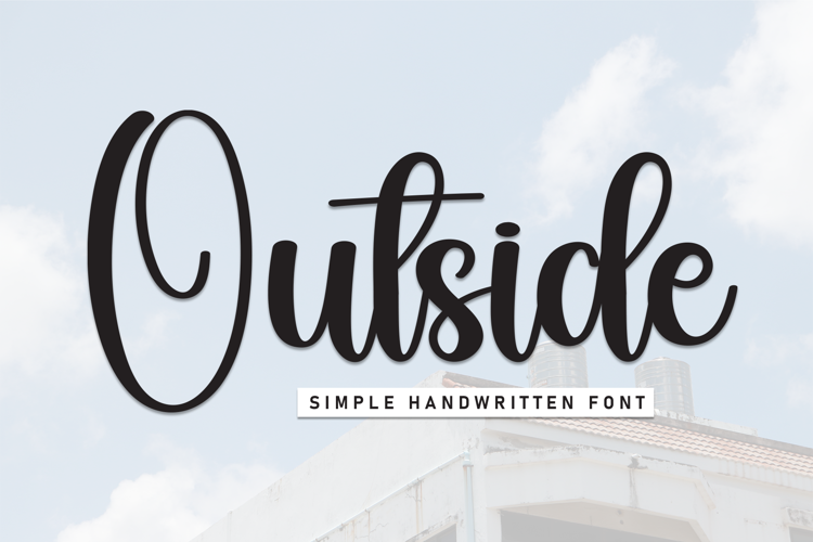 Preview of Outside Font