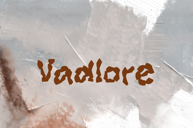 v Vadlore Font