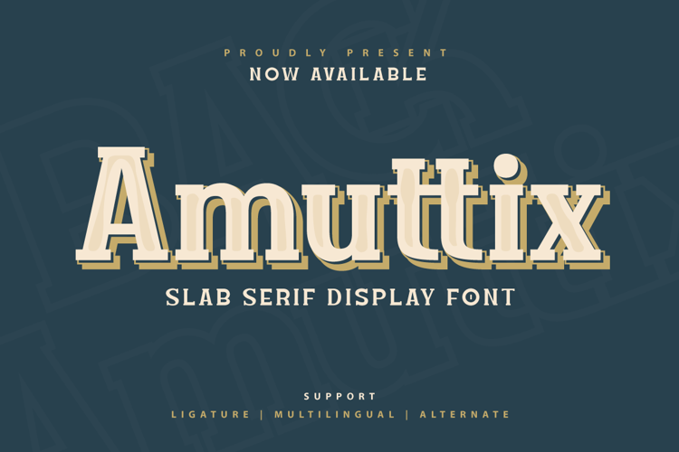 Amuttix Font
