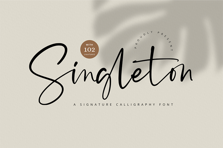 Singleton Font