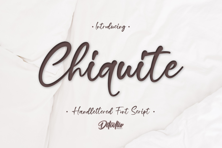 Chiquite Font