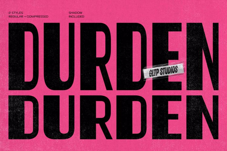 Preview of Durden Font