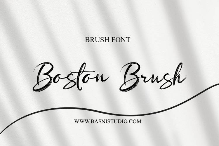 Bostonbrush Font