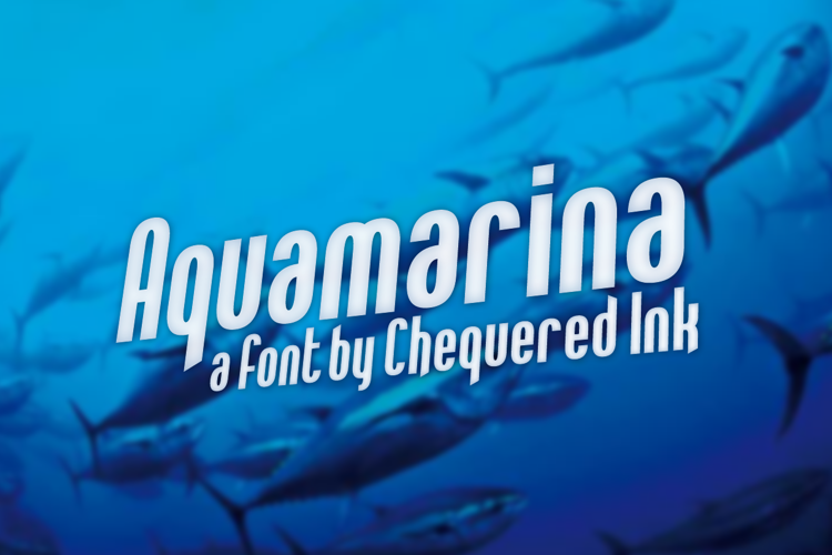 Aquamarina Font