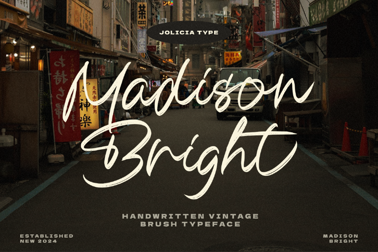 Madison Bright Font