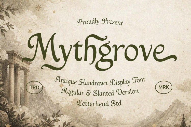 Preview of Mythgrove Font