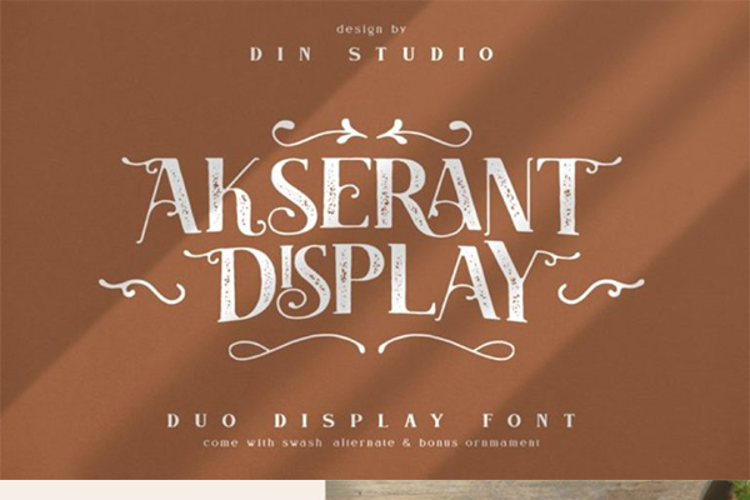 Akserant Display Clean Personal Font