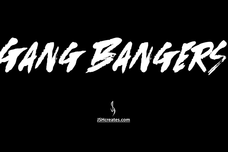 Gang Bangers Font