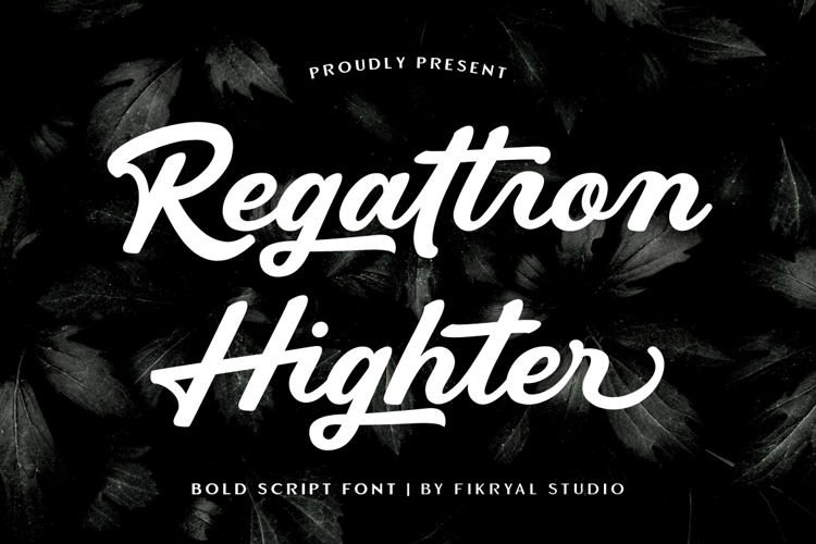 Preview of Regaltion Highter Font