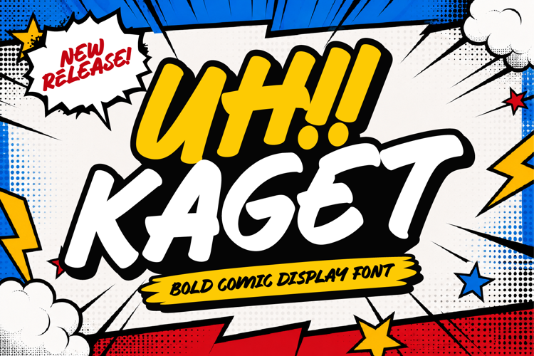 Preview of Uh Kaget Font