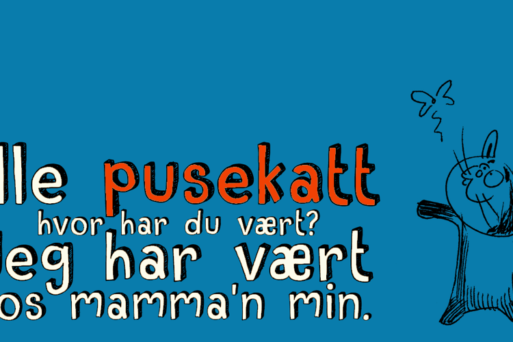 DK Pusekatt Font