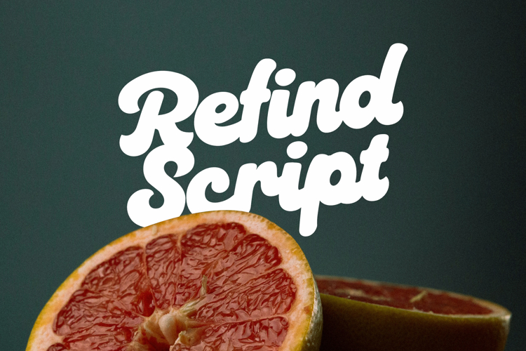 Preview of Refind Script Font