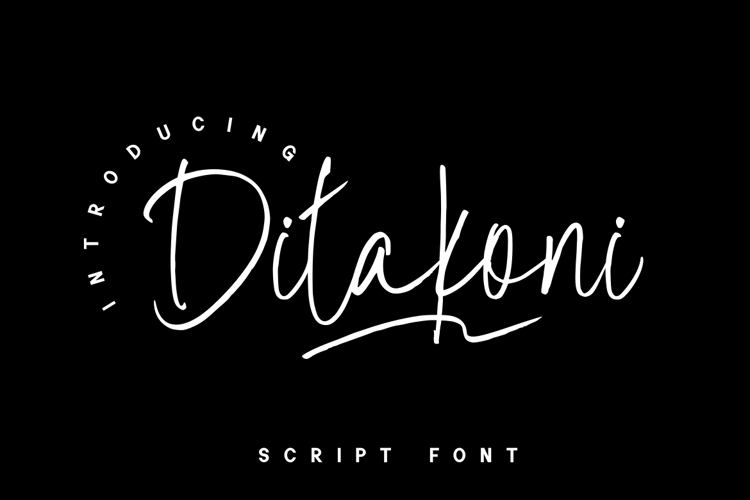 Ditakoni Font