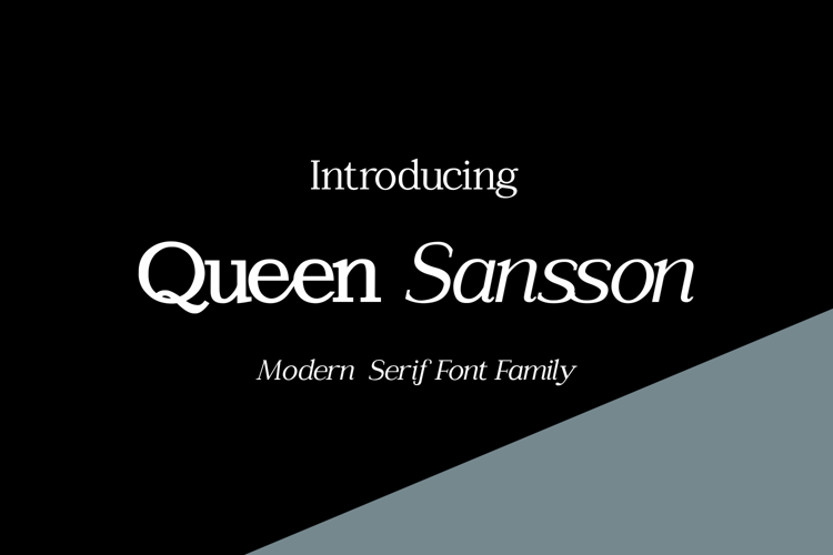 Queen Sansson Font