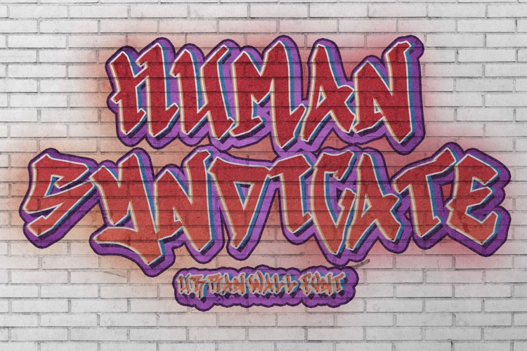 Human Syndicate - 1 Font