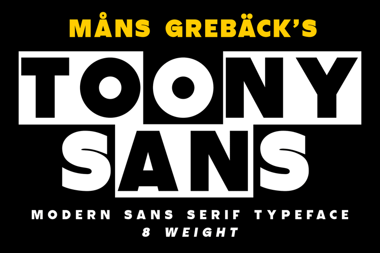 Toony Sans Font