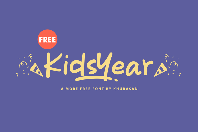 Kids Year Font