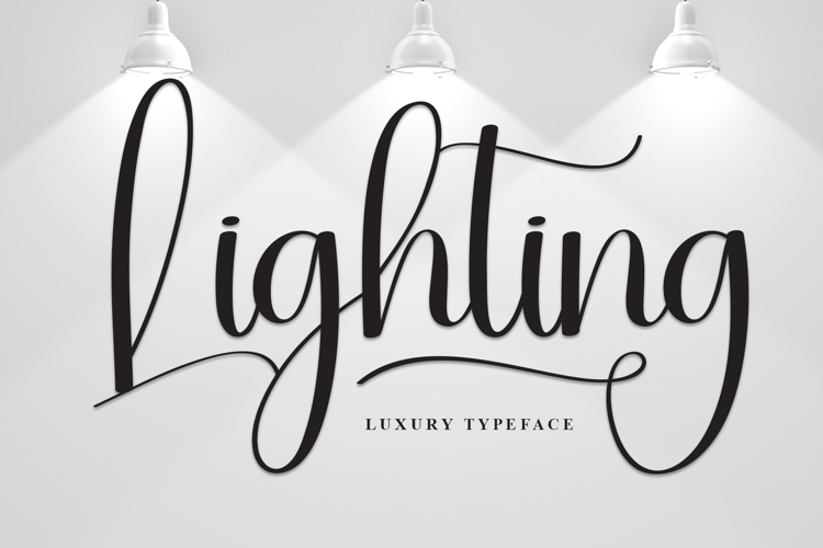 Preview of Lighting Font