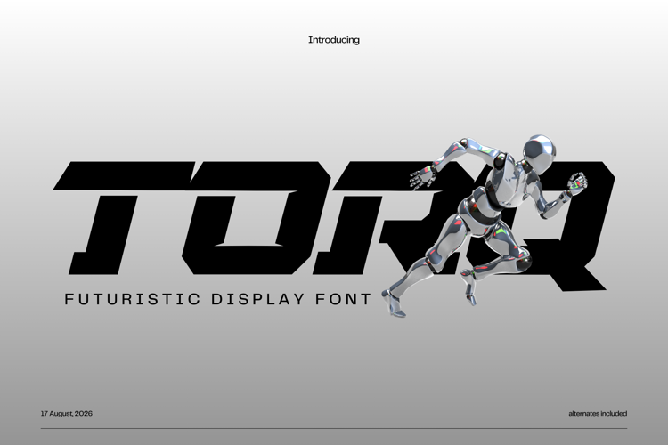 Preview of Torq Font