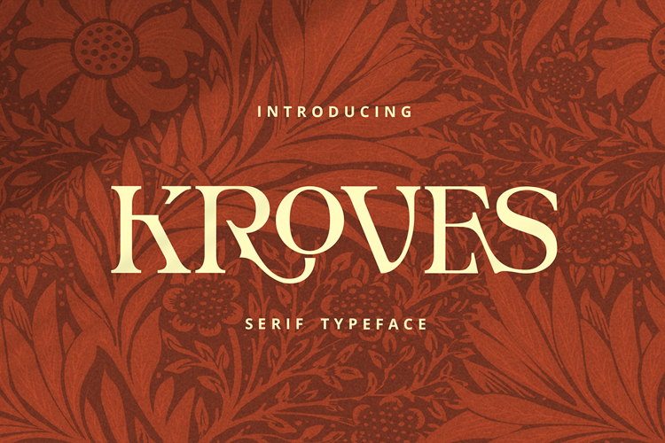 Preview of Kroves Font