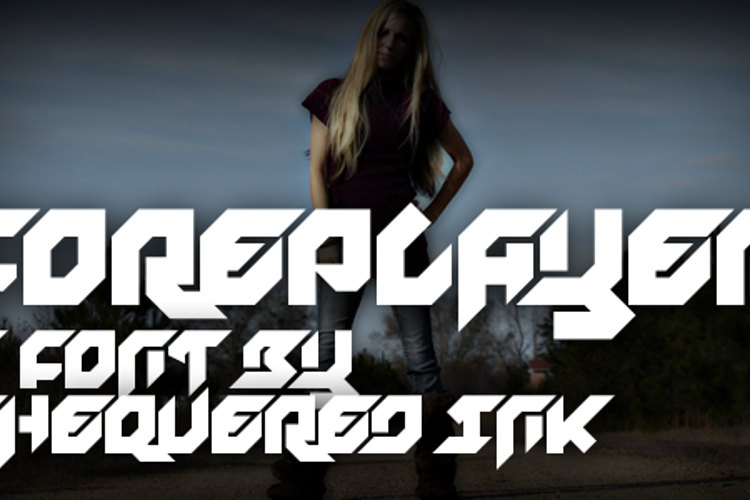 Foreplayer Font