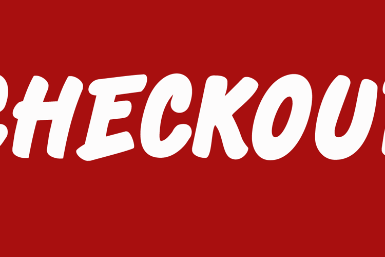 DK Checkout Font